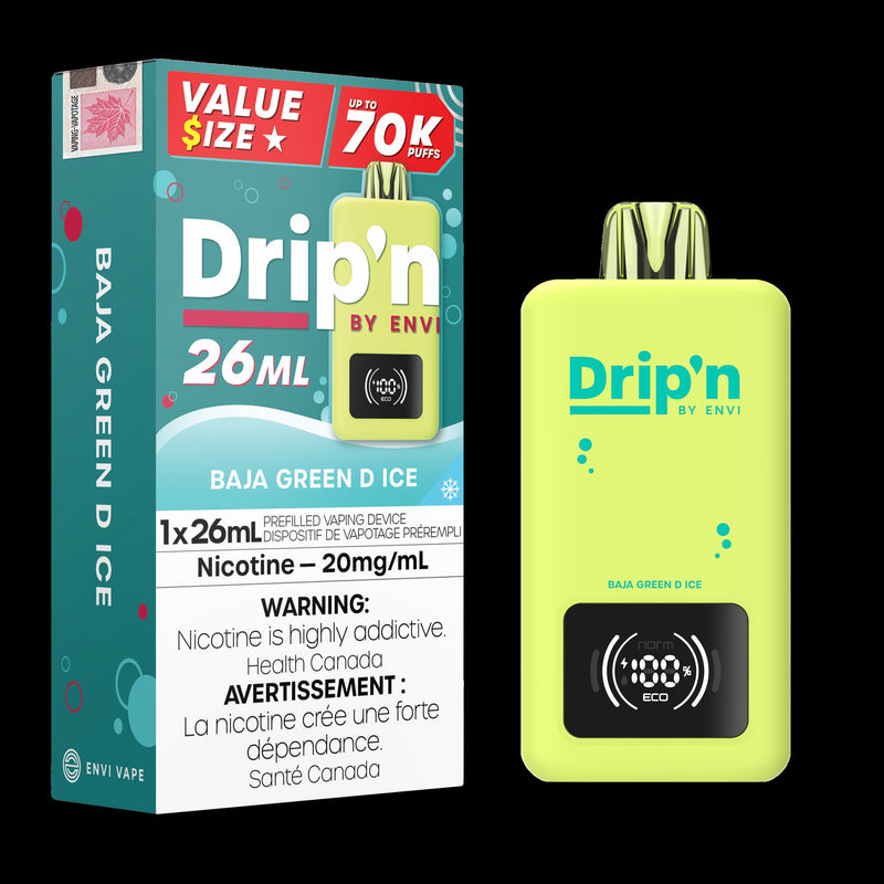 Drip'n 26ml - Baja Green D Ice