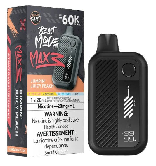 Flavour Beast Mode Max 3 60k - Jumpin' Juicy Peach