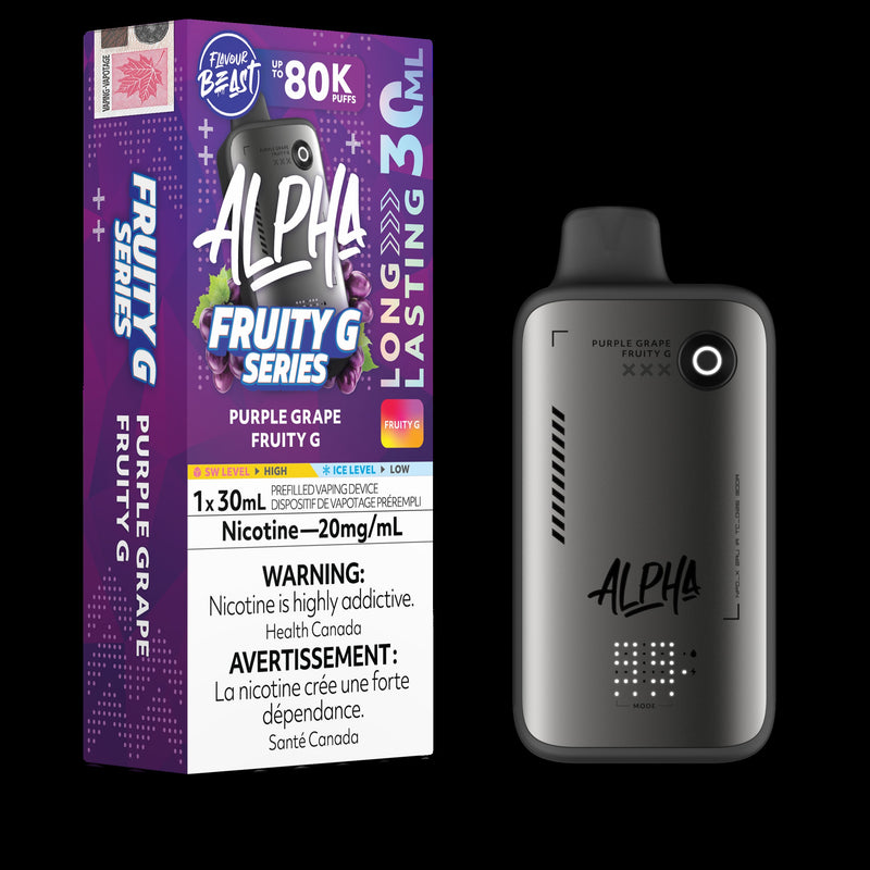 Flavour Beast Alpha 80k - Purple Grape Fruity G