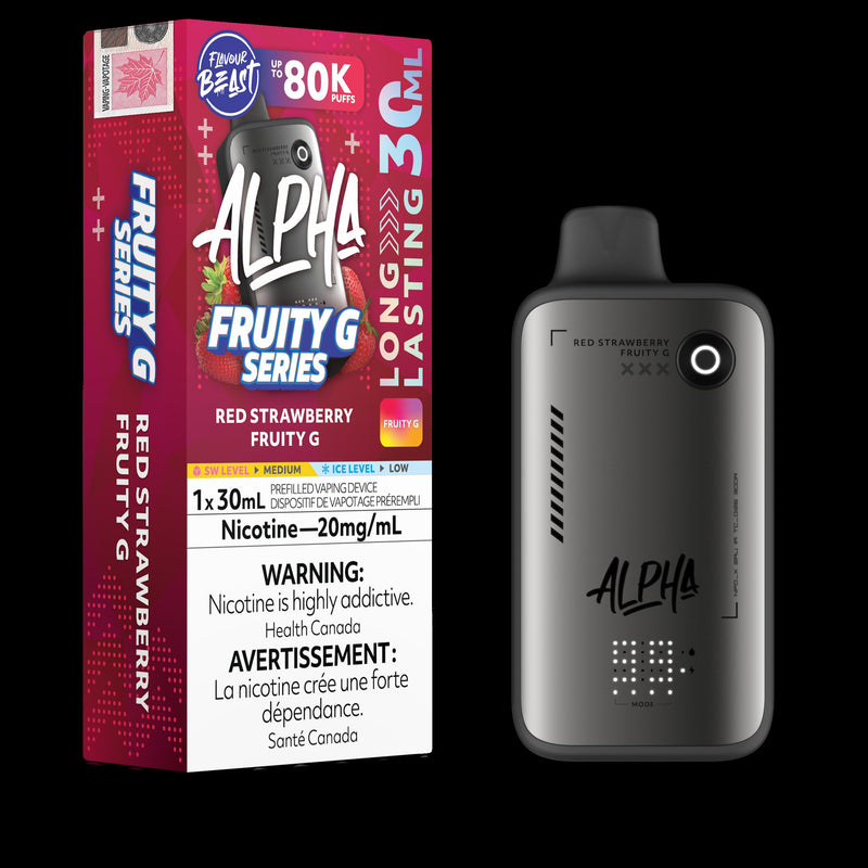 Flavour Beast Alpha 80k - Red Strawberry Fruity G