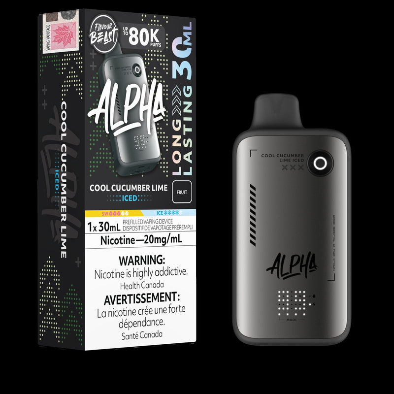 Flavour Beast Alpha 80k - Cool Cucumber Lime Iced