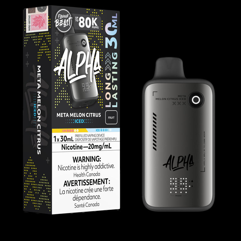 Flavour Beast Alpha 80k - Meta Melon Citrus Iced