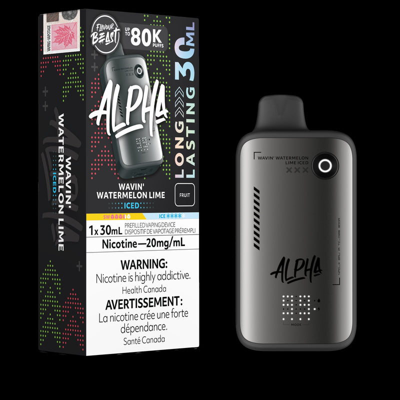 Flavour Beast Alpha 80k - Wavin Watermelon Lime Iced