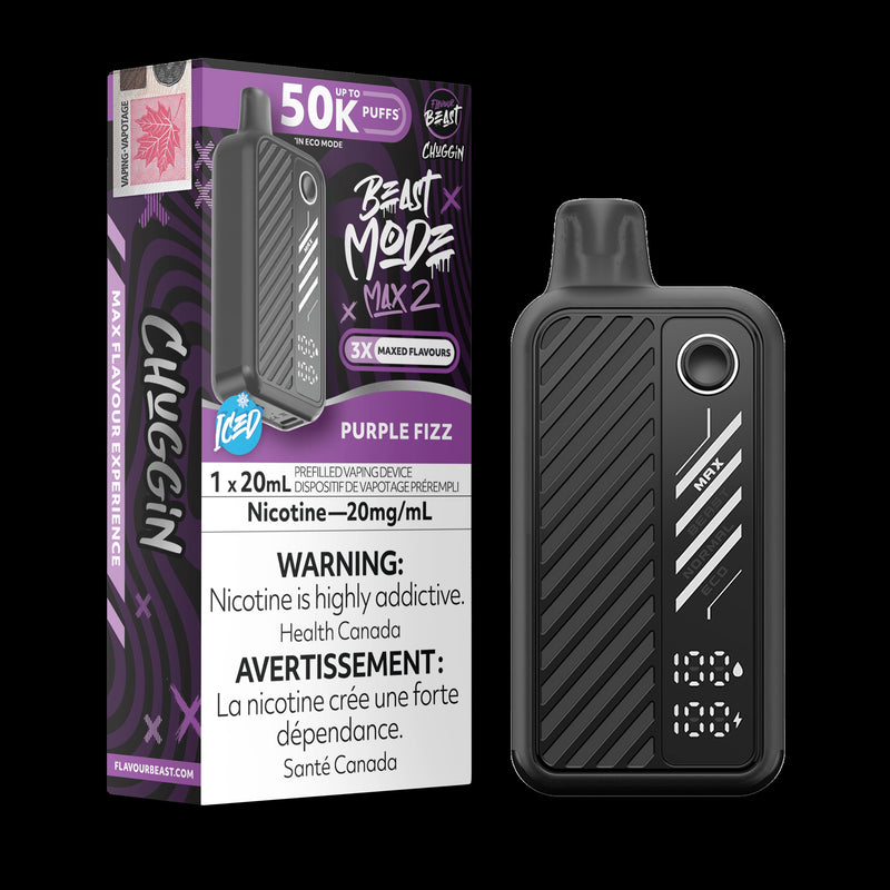 Flavour Beast Max 2 50k - Purple Fizz