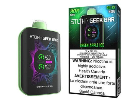 STLTH X GeekBar 80k - Green Apple Ice