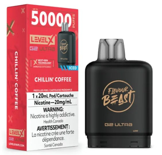 Level X Flavour Beast G2 ultra - Chillin' Coffee Iced