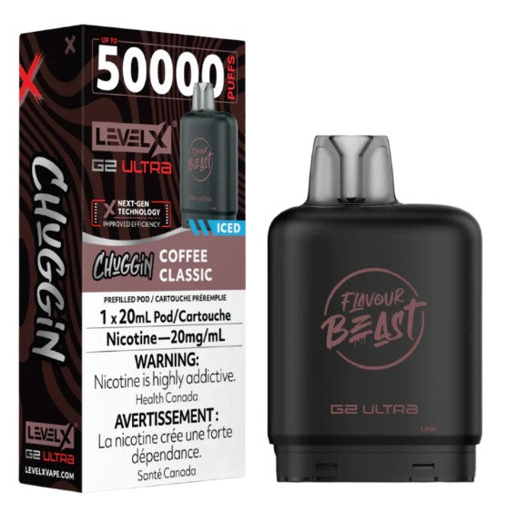 Level X Flavour Beast G2 ultra Chuggin' - Coffee Classic