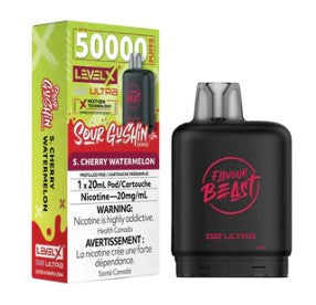Level X Flavour Beast G2 ultra - Sour Gushin S. Cherry Watermelon