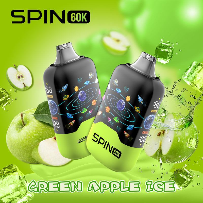 Spin 60k - Green Apple Ice