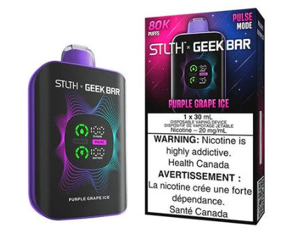 STLTH X GeekBar 80k - Purple Grape Ice