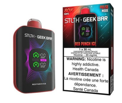 STLTH X GeekBar 80k - Red Punch Ice