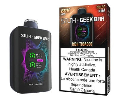 STLTH X GeekBar 80k - Rich Tobacco
