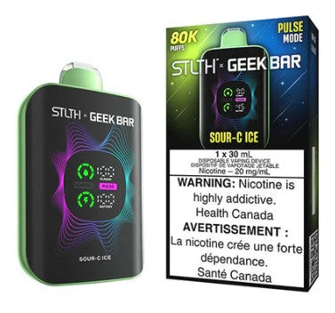 STLTH X GeekBar 80k - Sour-C Ice