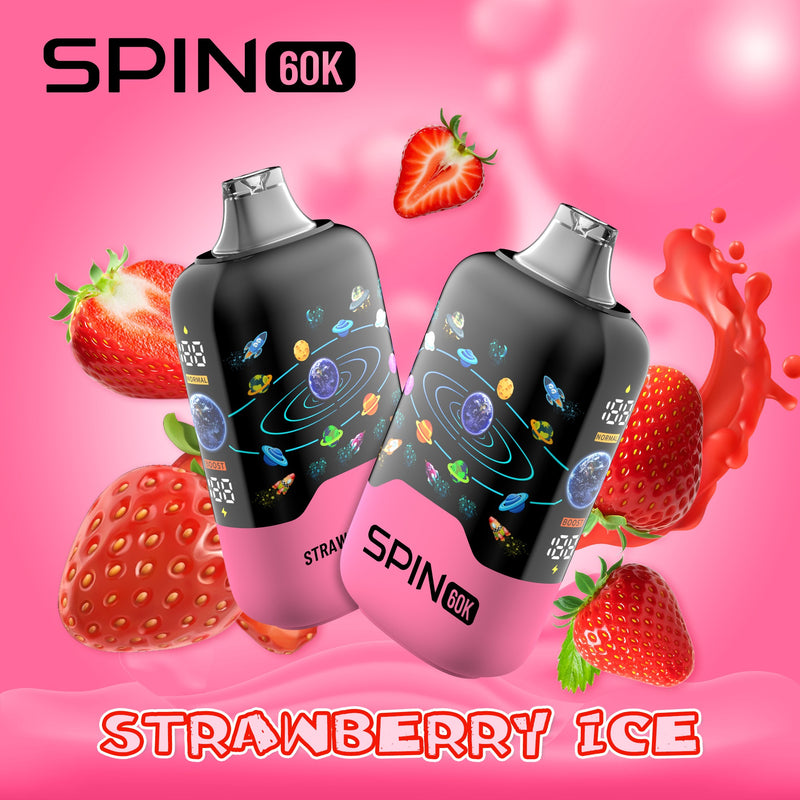 Spin 60k - Strawberry Ice