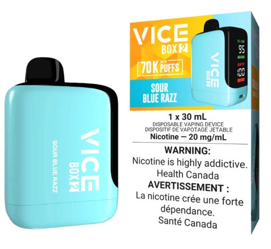 Vice Box 2 70k - Sour Blue Razz